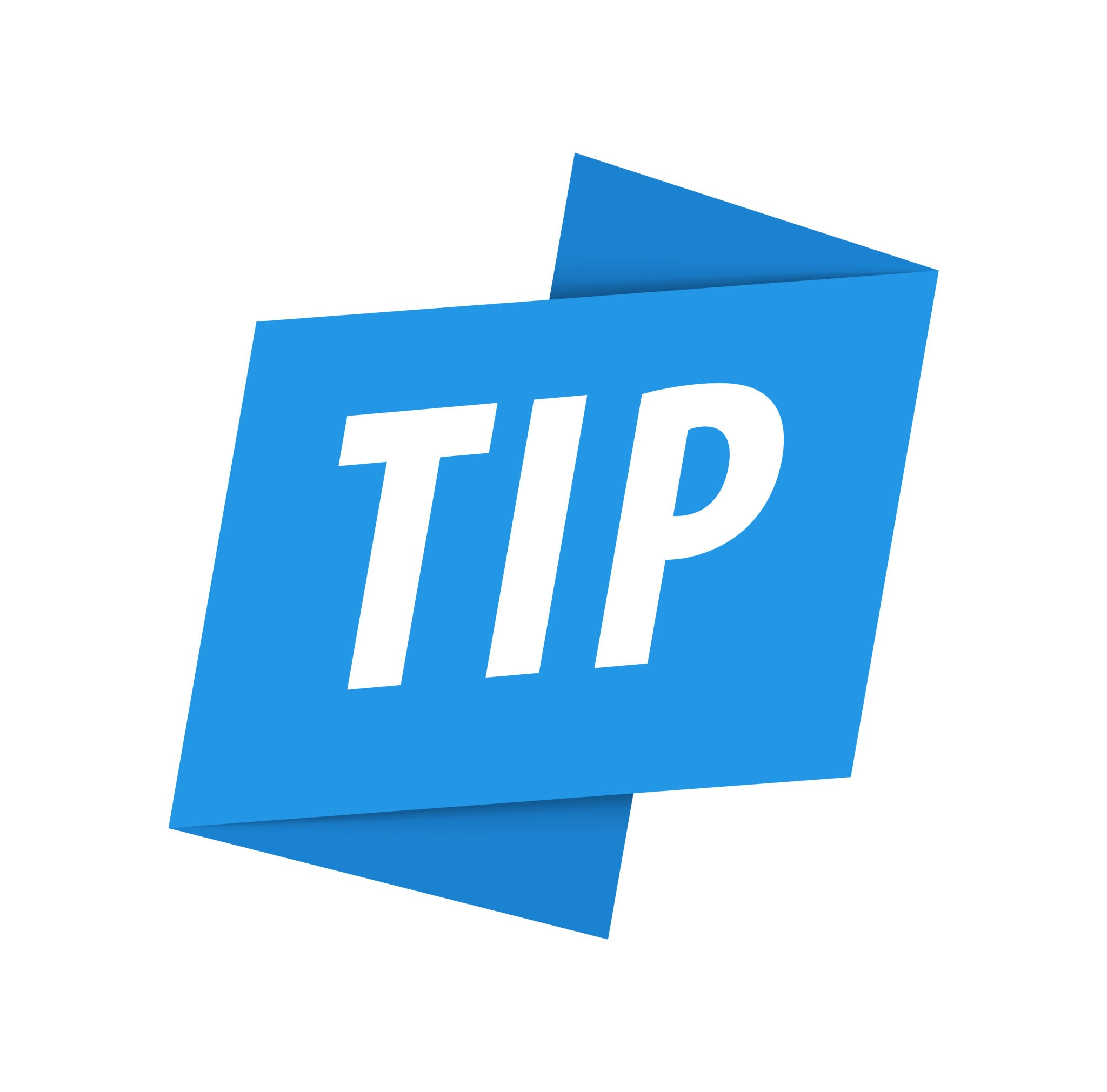 Tip - Banner, Speech Bubble, Label, Ribbon Template. Vector Stock Illustration (Provided by Getty Images)